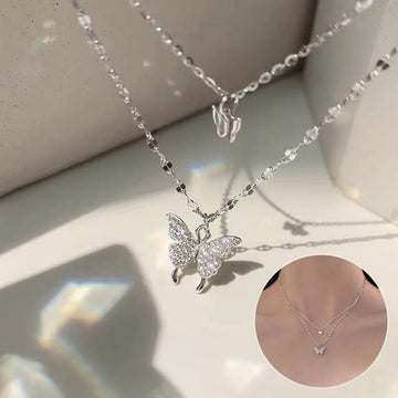 Eye-catching Hollow Butterfly Beaded Necklace For Women
Eye-catching Hollow Butterfly Beaded Necklace For Women