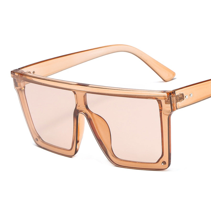  Square SunglassesUnisex One Piece Square Sunglasses