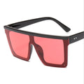 Unisex One Piece Square Sunglasses