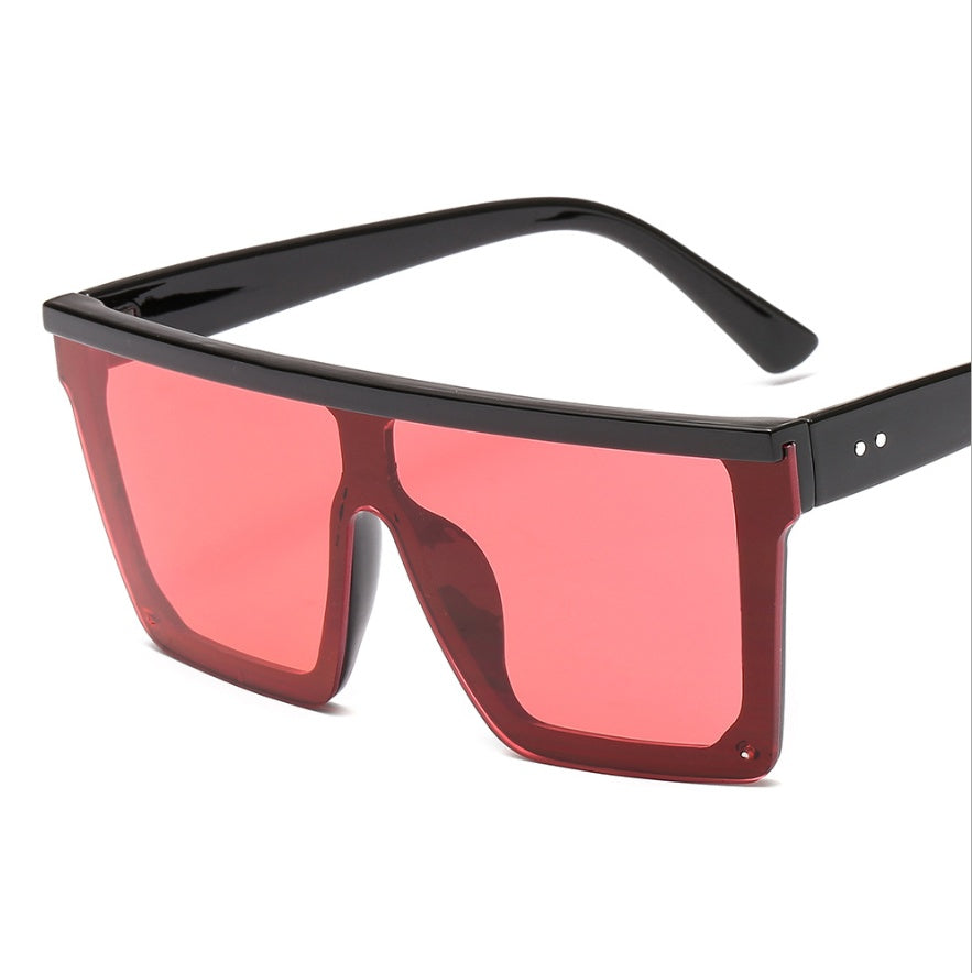 Unisex One Piece Square Sunglasses