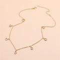 Simple Little Diamond Necklace For Women