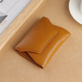 functional Small Leather Card Holder