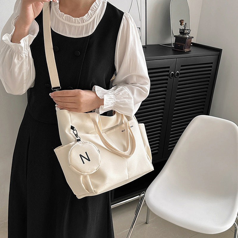 Women Shoulder Crossbody Bag Canvas Tote Messenger Bag