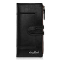 Women's Wallet Long Two-fold Zipper Plain
