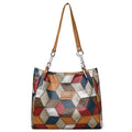  Stitching Handbag For Women Totes