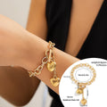 Thick Chain With Shiny Lock And Key Pendant Necklace For Women Trendy Ladies Accessories On The Neck Fashion Jewelry Female
