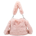 Women Fluffy Shoulder Bag Top-handle Bag Female Autumn Winter Handbag Plush Tote Girls Fashion Shopping Bags Handbags For Women
