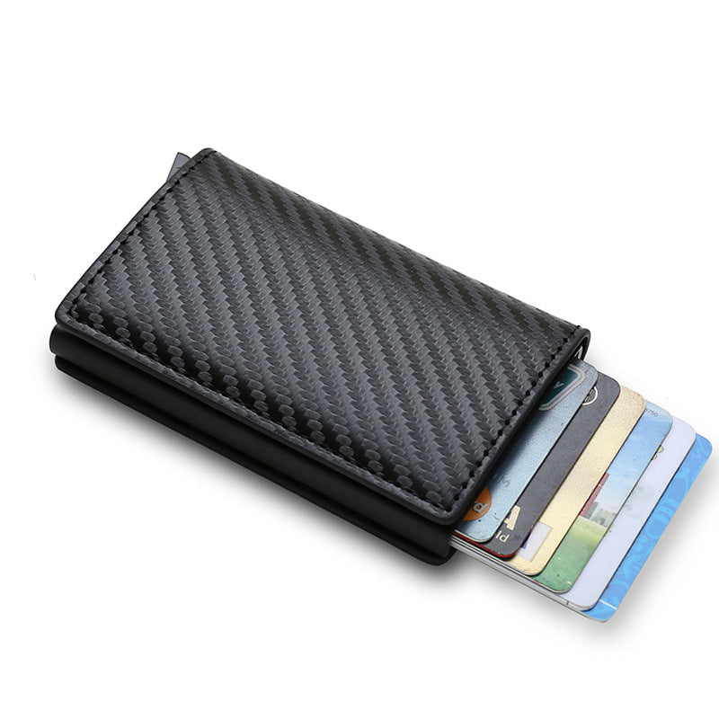 Credit Card Holder Smart Minimalist Wallet Pocket Men Women Slim Cardholder Bank Secure Creditcard Case
