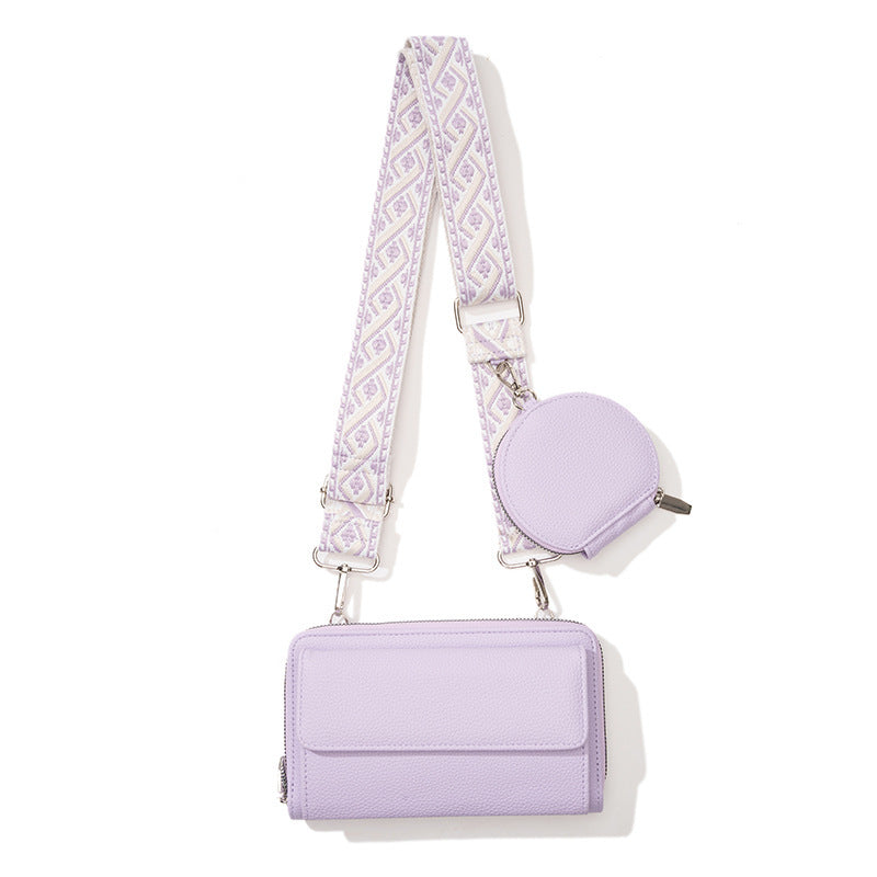 Multi-functional Wide Shoulder Strap Bag

