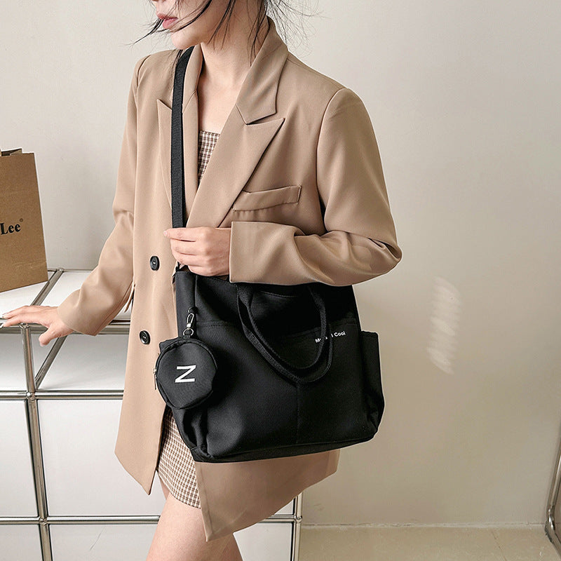 Women Shoulder Crossbody Bag Canvas Tote Messenger Bag