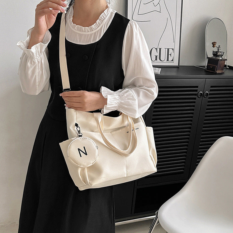 Women Shoulder Crossbody Bag Canvas Tote Messenger Bag